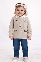 BEBECAN TRİKO-GÖMLEK-PANTOLON 9-12-18-24 AY 3'LÜ TAKIM