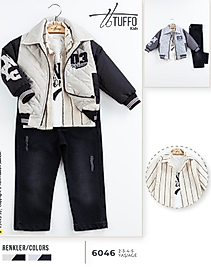 BEBECAN 4 LÜ YELEKLİ VE MONTU TAKIM