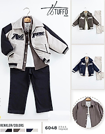 BEBECAN 4 LÜ YELEKLİ VE MONTLU TAKIM