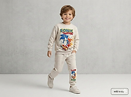 BEBECAN PİJAMA TAKIMI KARAKTER SONİC