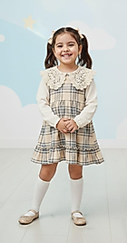 BEBECAN KIZ ÇOCUK DANTELLİ ELBİSE