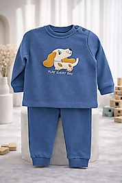 BEBECAN GOFRE KUMAŞ 9-12-18-24 AY ERKEK TAKIM