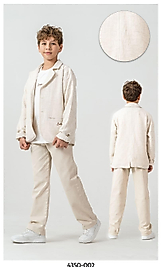 BEBECAN KETEN  ERKEK ÇOCUK TAKIM 3 LÜ