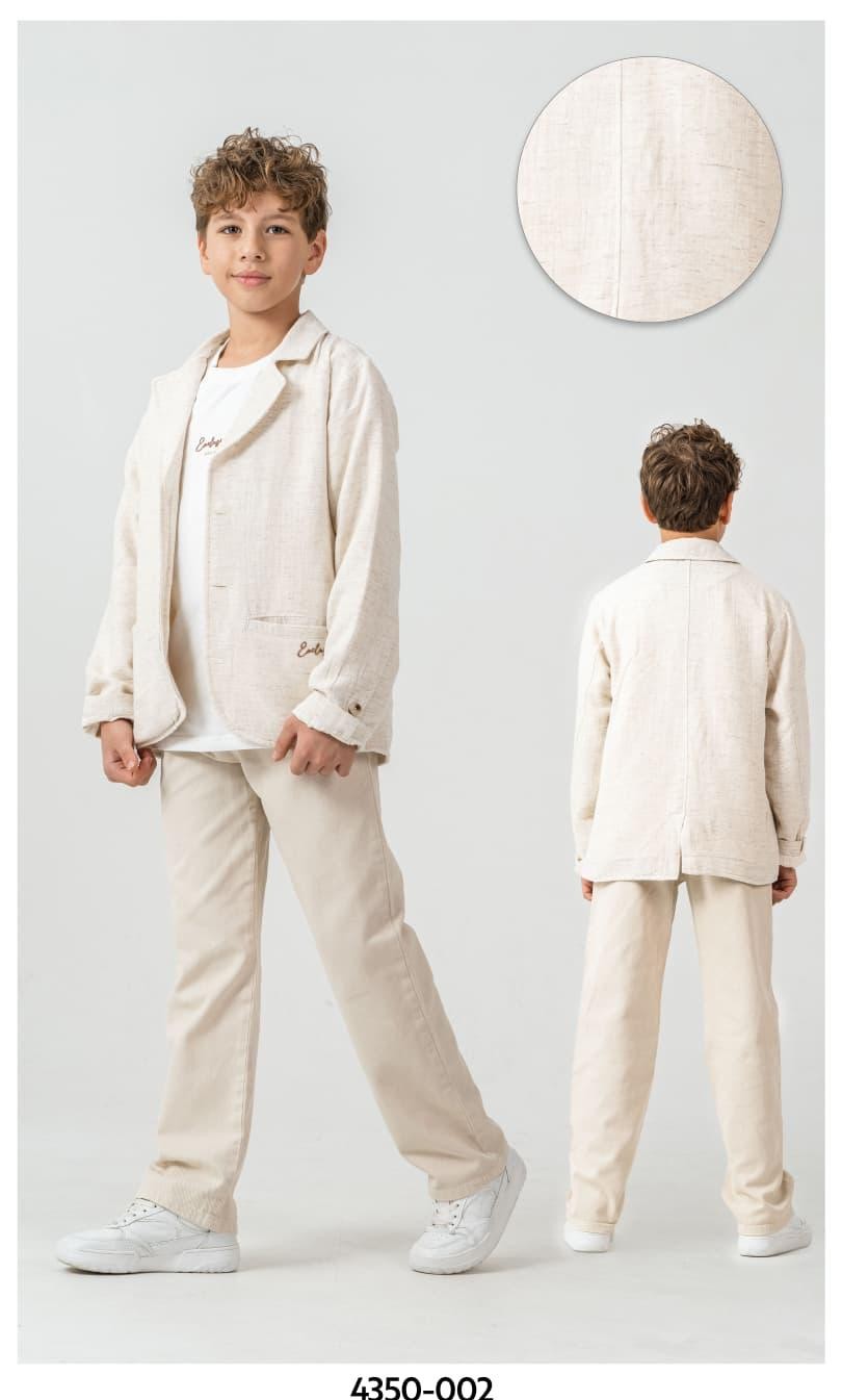 BEBECAN KETEN  ERKEK ÇOCUK TAKIM 3 LÜ