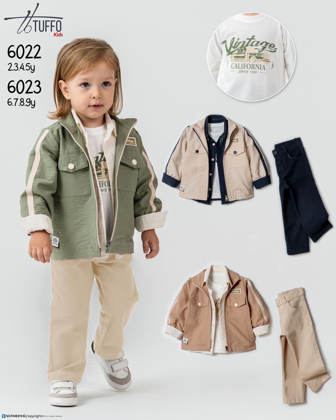 BEBECAN 4 LÜ YELEKLİ VE MONTU TAKIM