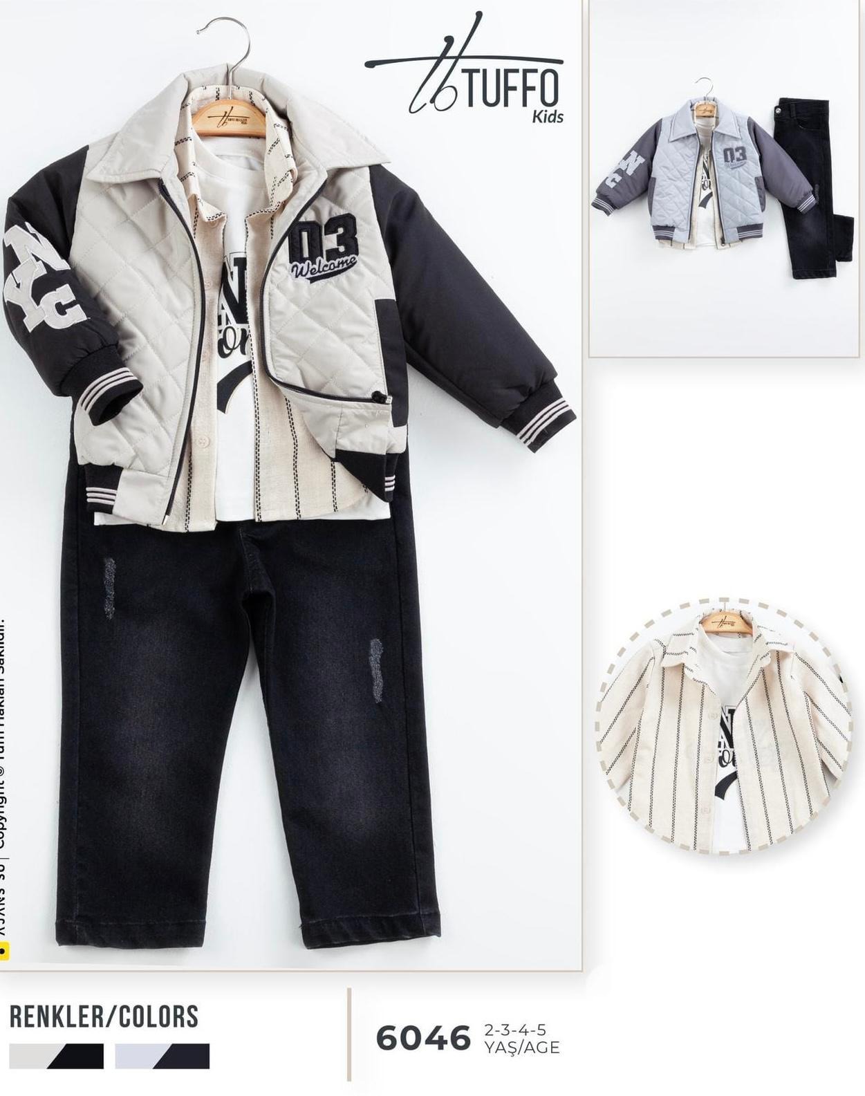 BEBECAN 4 LÜ YELEKLİ VE MONTU TAKIM