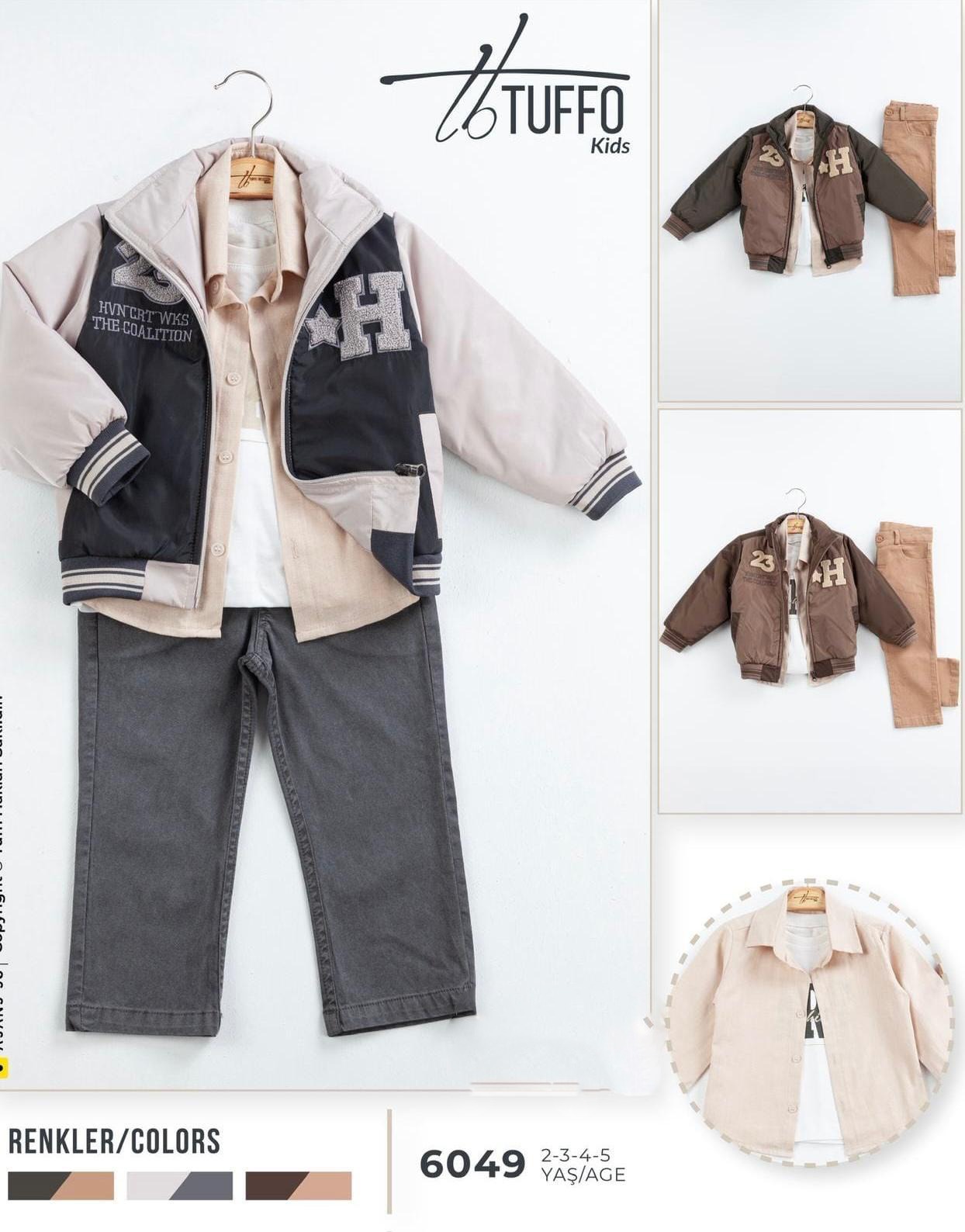 BEBECAN 4 LÜ YELEKLİ VE MONTU TAKIM