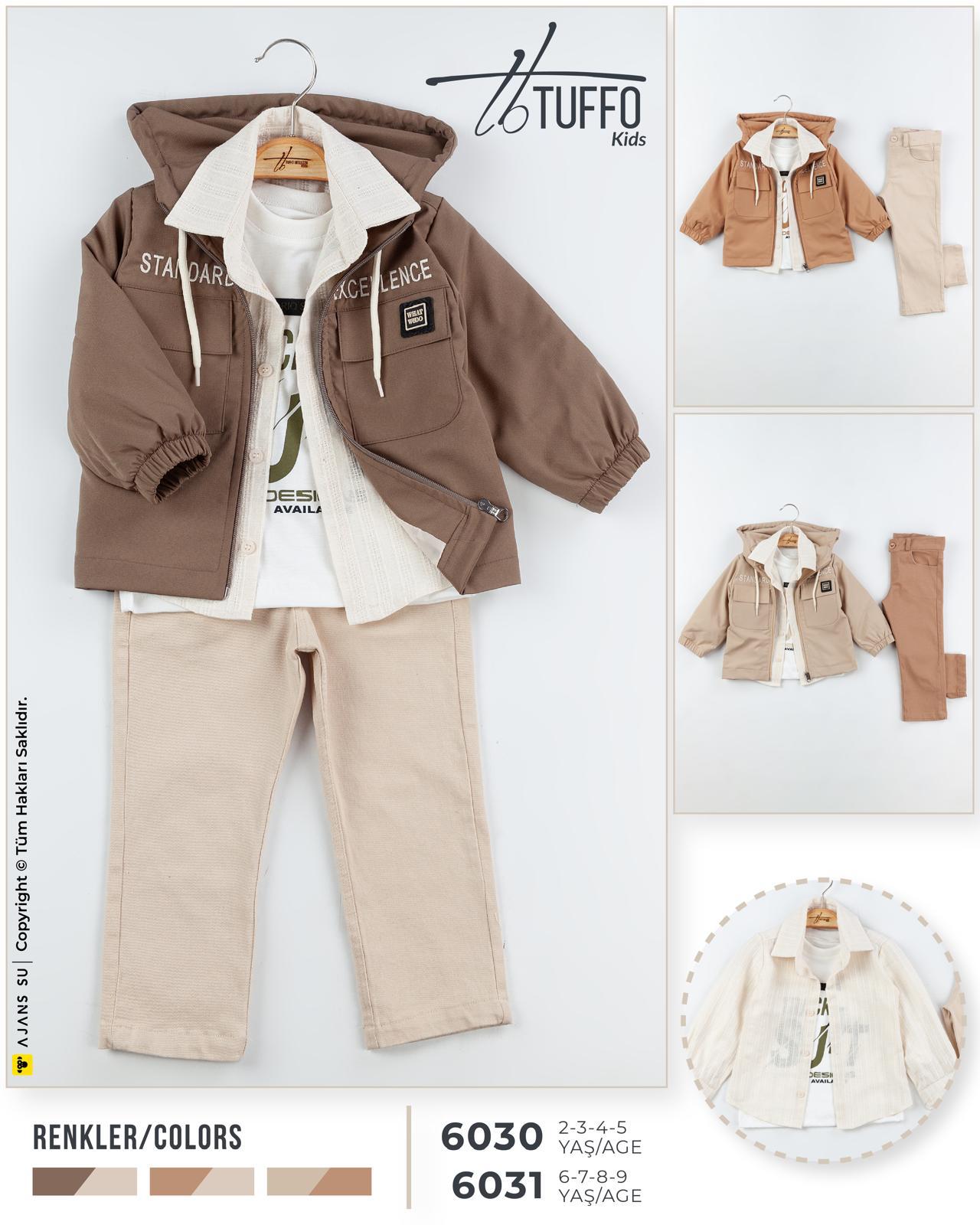 BEBECAN 4 LÜ YELEKLİ VE MONTU TAKIM