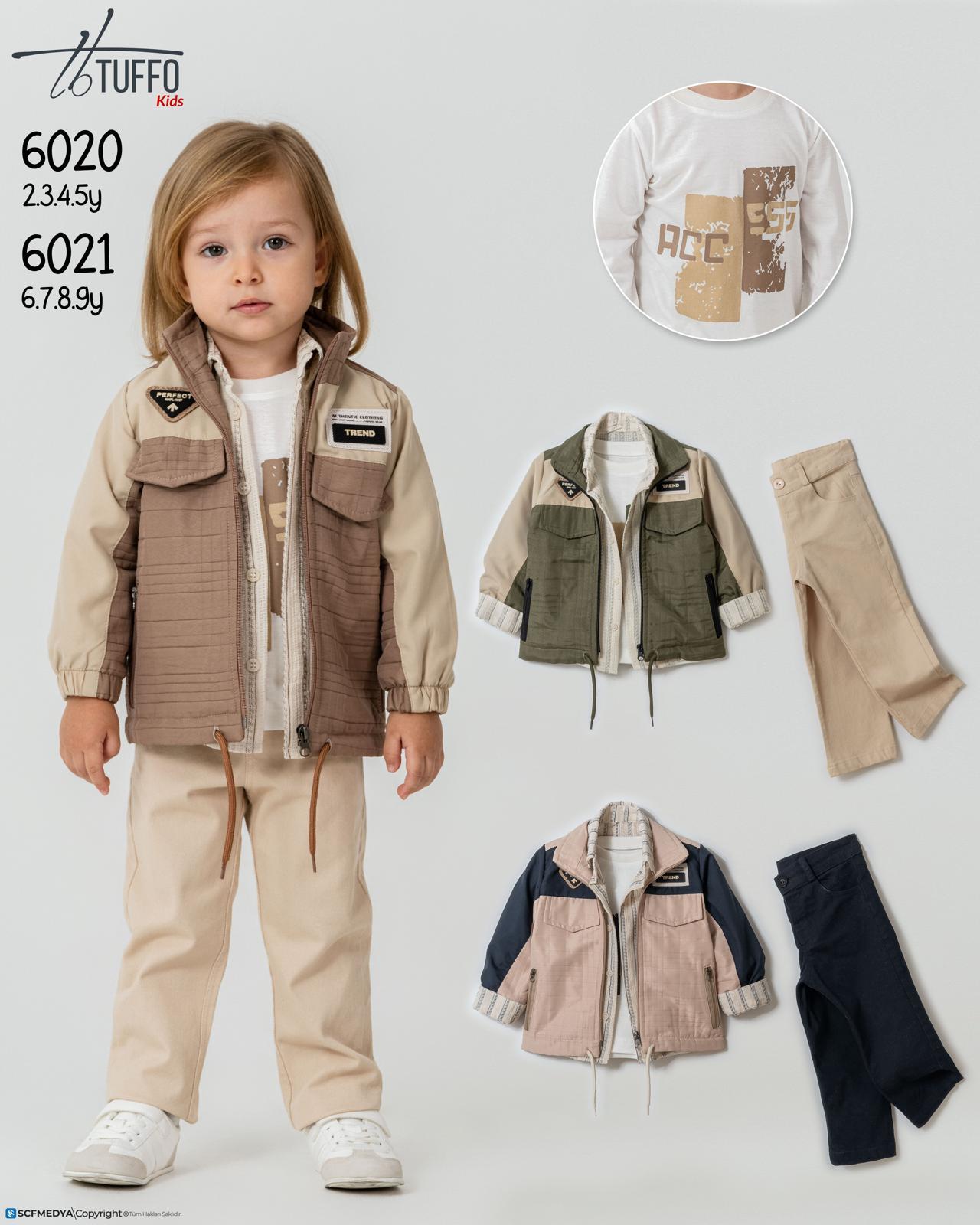 BEBECAN 4 LÜ YELEKLİ VE MONTU TAKIM